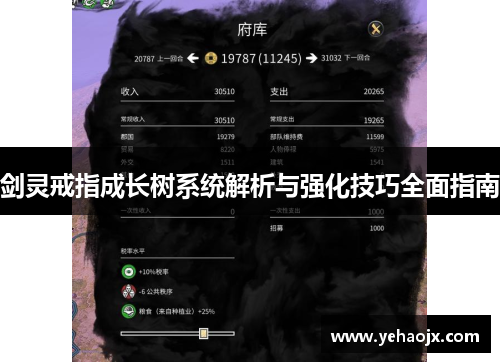 剑灵戒指成长树系统解析与强化技巧全面指南